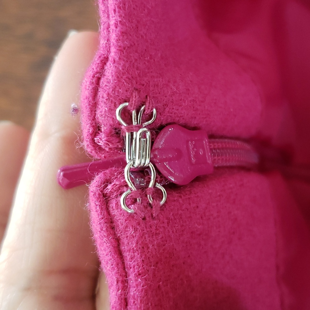 Talbots Fuchsia Berry Pink Wool Pencil Skirt | Size 6 - Picture 11 of 13